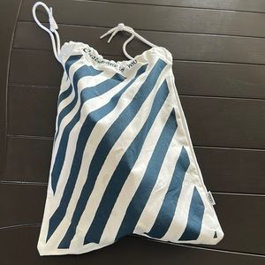 Vans custom made reusable top pull string bag (customs) tagged on side